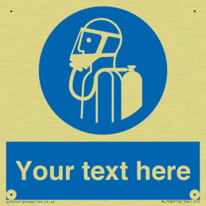 Custom use self contained breathing appliance